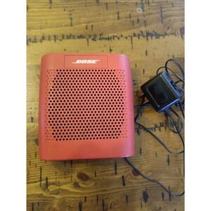 Bose SoundLink Color Bluetooth Speaker Red Model 415859 with Charger a2